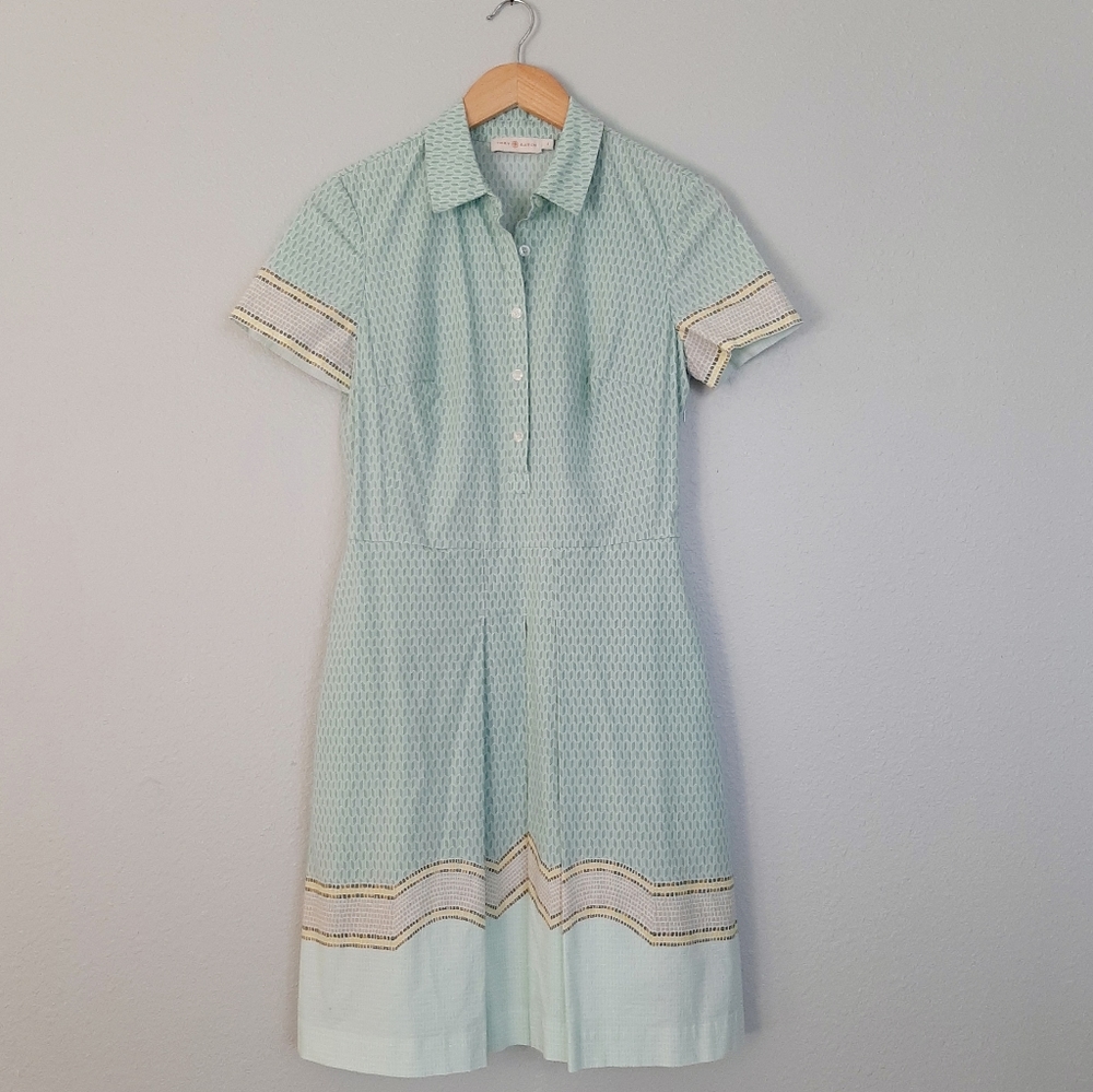 Tory Burch Emma shirtdress - sz 8